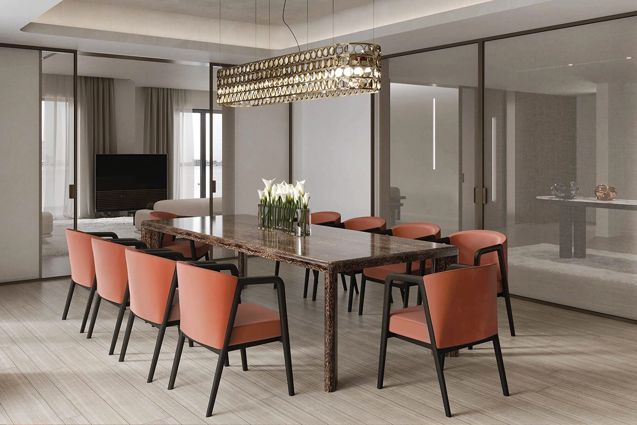 Contemporary villa interior design in Dubai